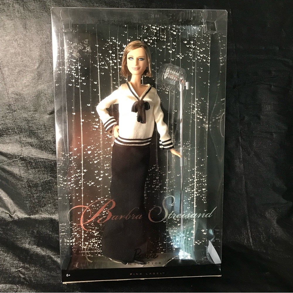 2009 MATTEL Barbra Streisand PINK LABEL N6574 NEW IN BOX. BOX NEVER OPENED.